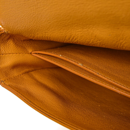 Celine Grained Calfskin Trotteur Messenger Saffron 24 of 24