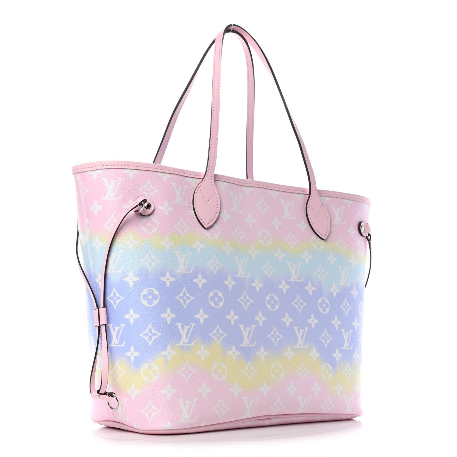 Louis Vuitton Monogram Escale Neverfull MM Pastel 2 of 5
