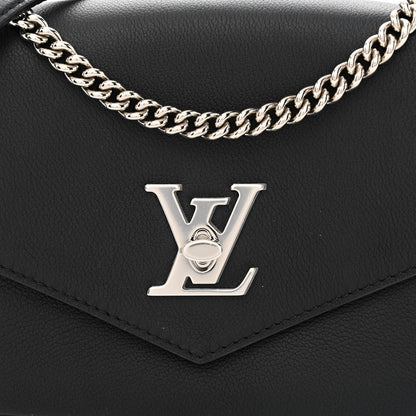 Louis Vuitton Soft Calfskin My Lockme Chain Bag BB Black 8 of 11