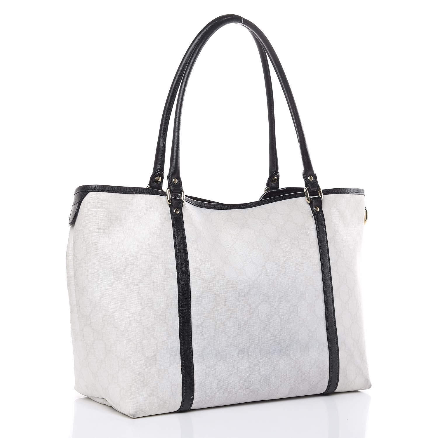 Gucci GG Plus Monogram Medium Joy Tote White 3 of 17
