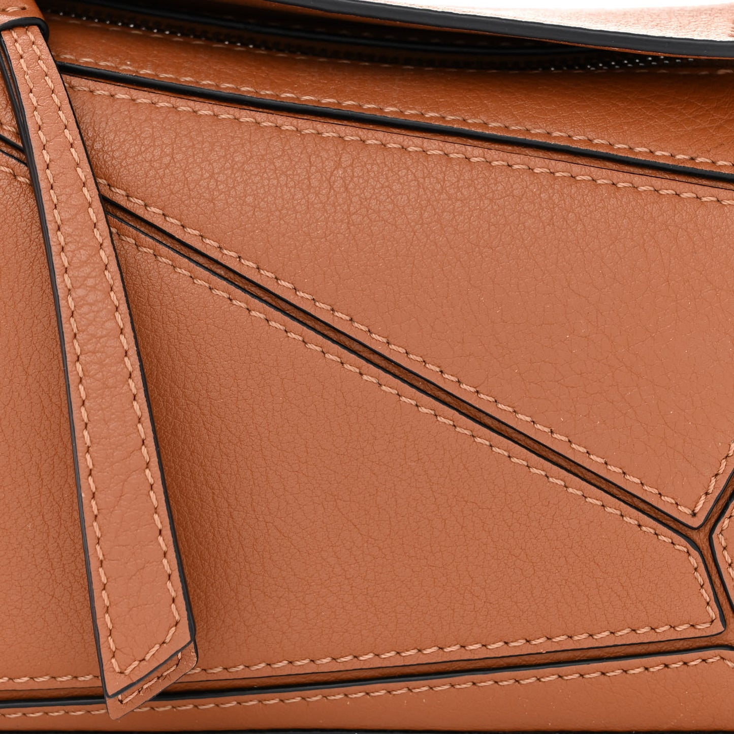 Calfskin Mini Puzzle Bag Tan