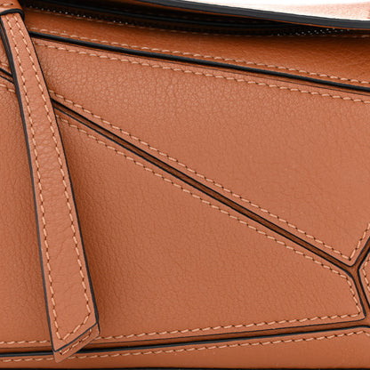 Loewe Calfskin Mini Puzzle Bag Tan 8 of 13