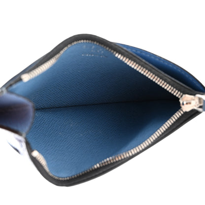Louis Vuitton Taigarama Coin Card Holder Denim 5 of 6