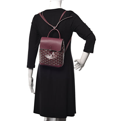 Goyard Goyardine Calfskin Mini Alpin Backpack Bordeaux 2 of 9