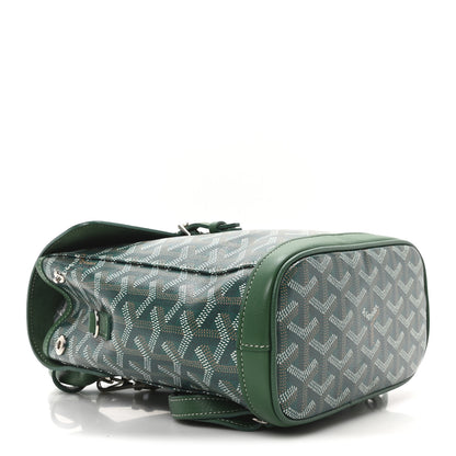 Goyard Goyardine Calfskin Mini Alpin Backpack Green 4 of 9