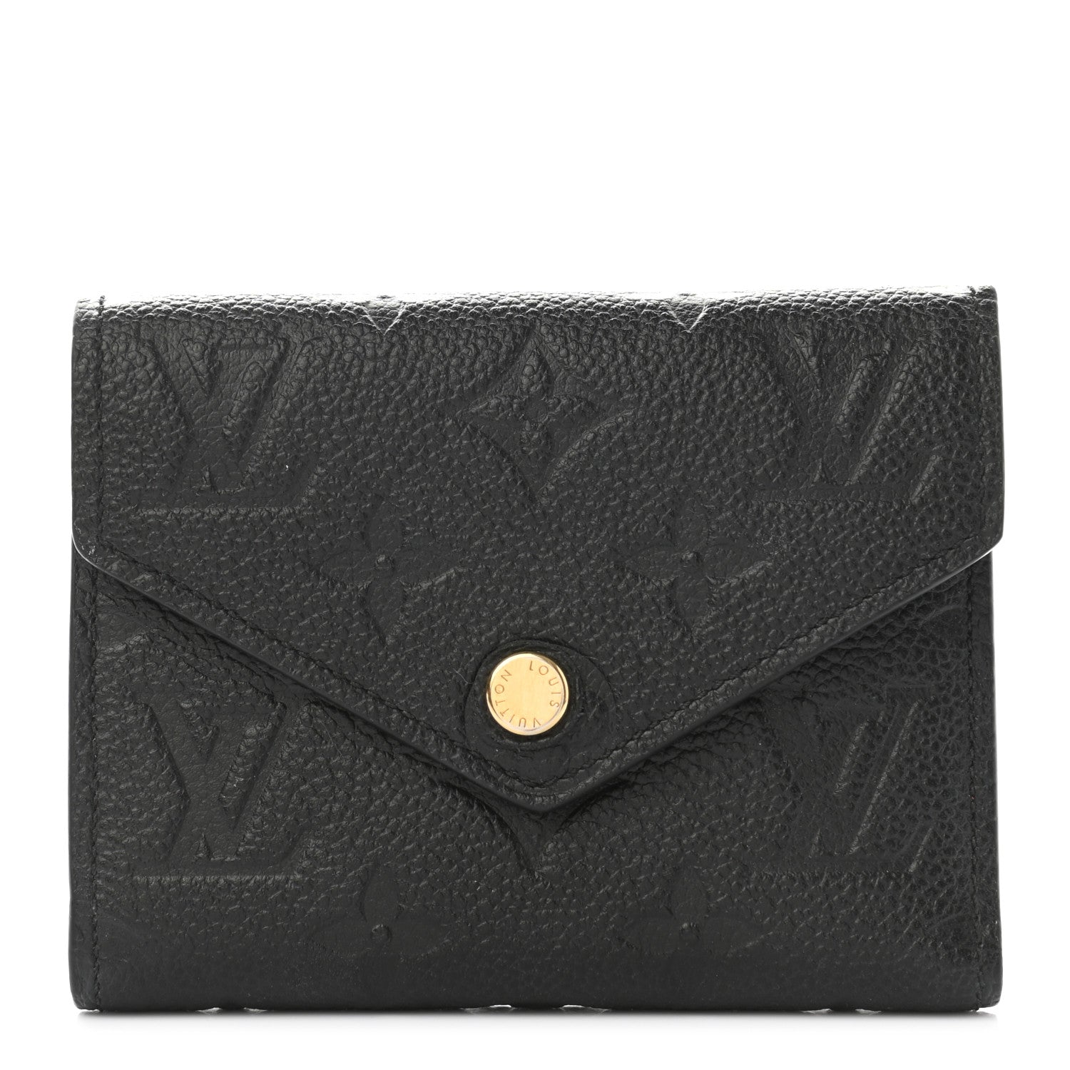 Louis Vuitton Empreinte Victorine Wallet Black 1 of 8