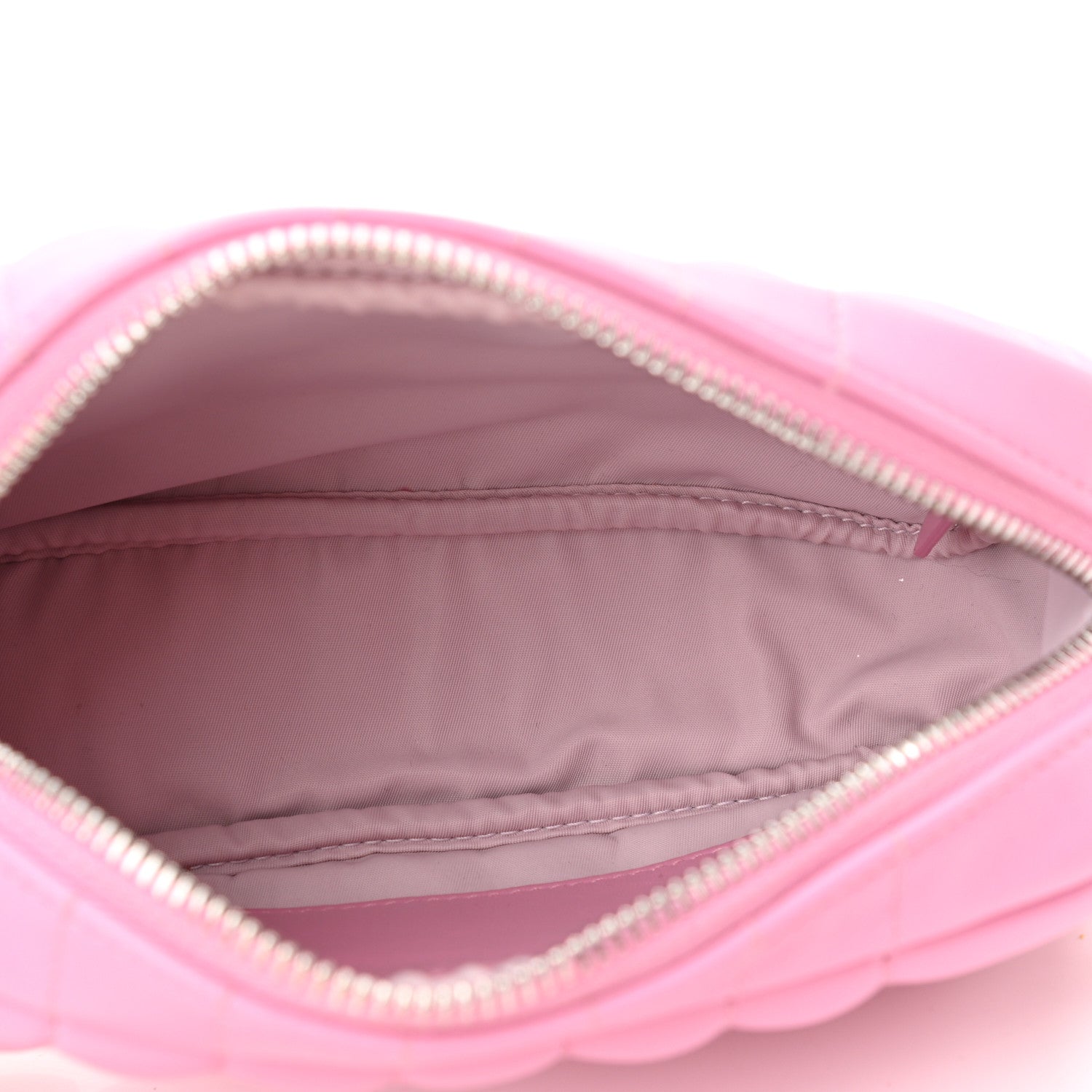 Burberry Lambskin Quilted Mini Lola Camera Bag Primrose Pink 5 of 9