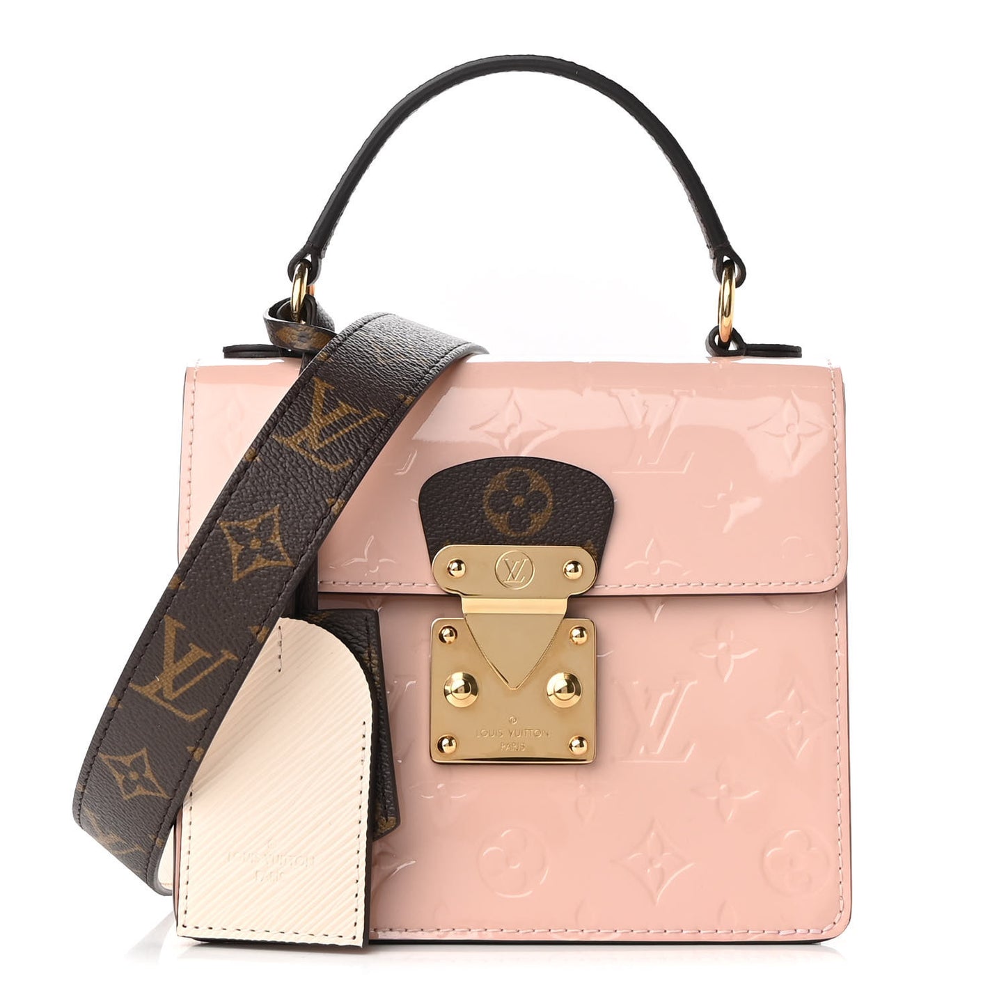 Vernis Epi Monogram Spring Street Rose Ballerine
