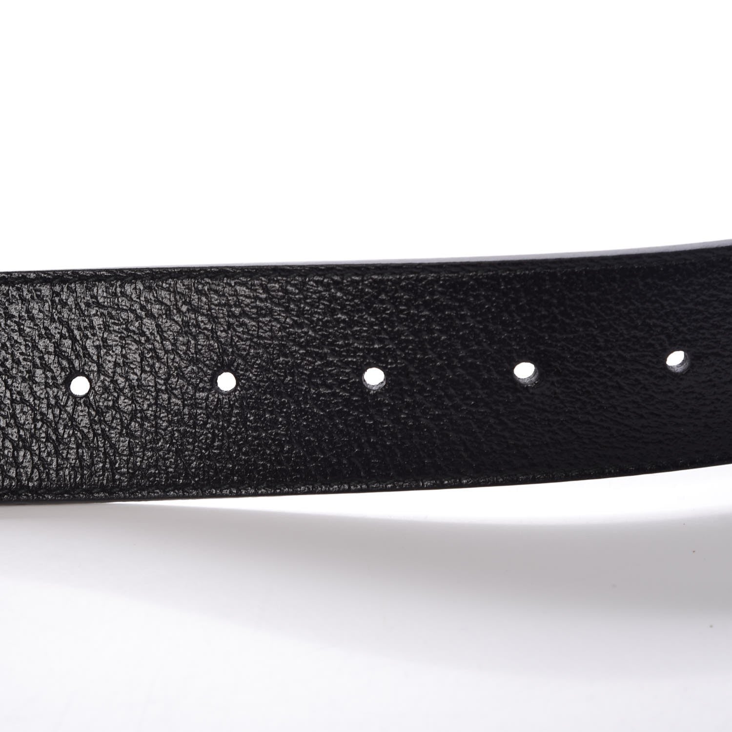 Gucci Textured Calfskin Double G 40mm Belt 90 36 Black 5 of 9
