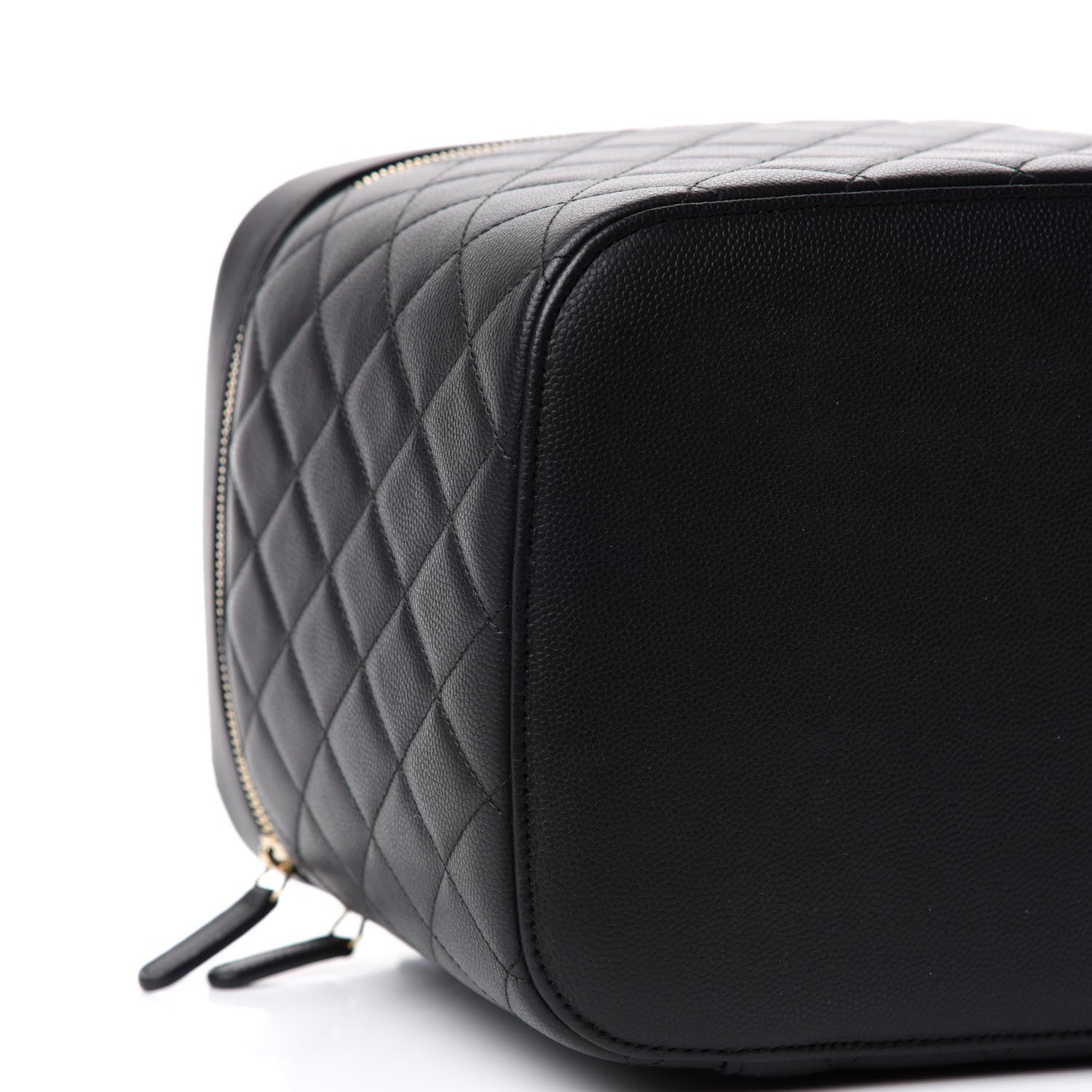 Chanel Caviar Quilted Large Vanity Pouch Black 8 of 9
