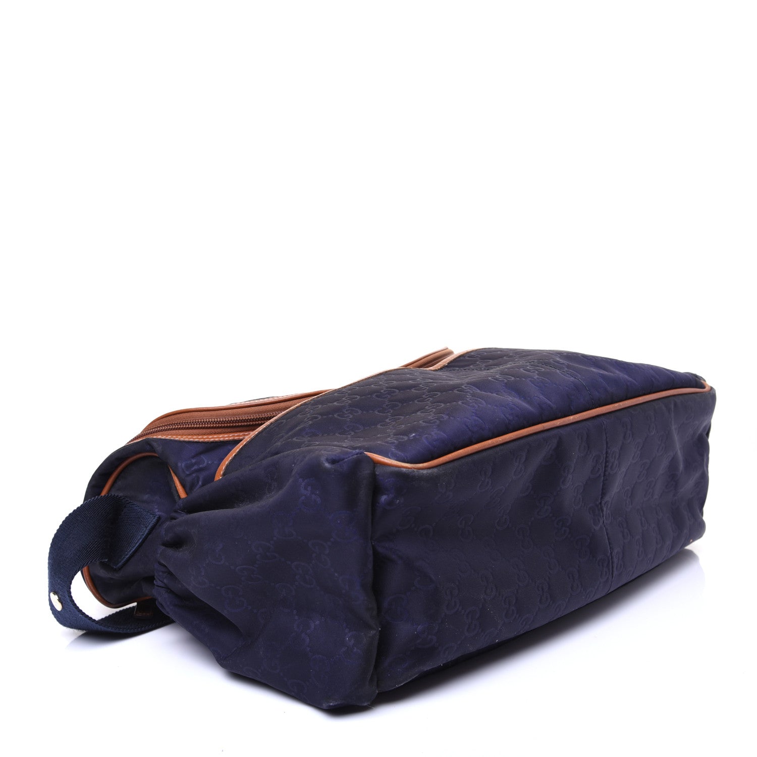 Gucci Nylon Monogram Light Diaper Bag Blue 4 of 14