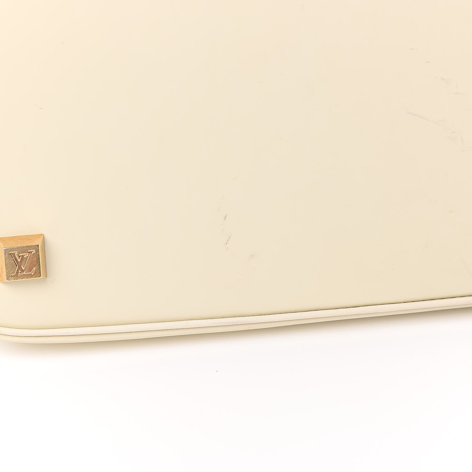 Louis Vuitton Suhali Lockit MM White 9 of 15