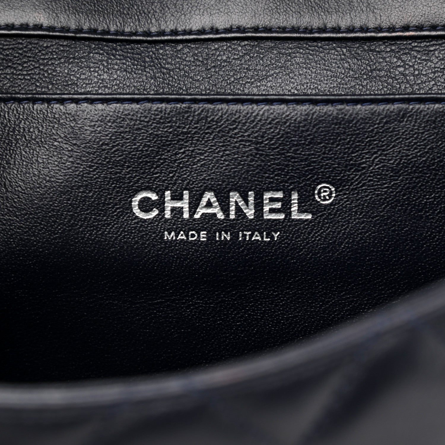 Chanel Lambskin Quilted Clutch With Chain Flap Black 8 of 10