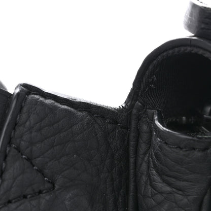 Louis Vuitton Taurillon Monogram S Lock Sling Bag Black 11 of 11