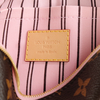 Louis Vuitton Monogram Neverfull MM GM Pochette Rose Ballerine 6 of 7