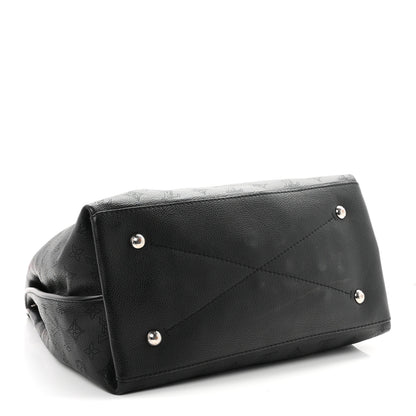 Louis Vuitton Mahina Carmel Hobo Black 4 of 9