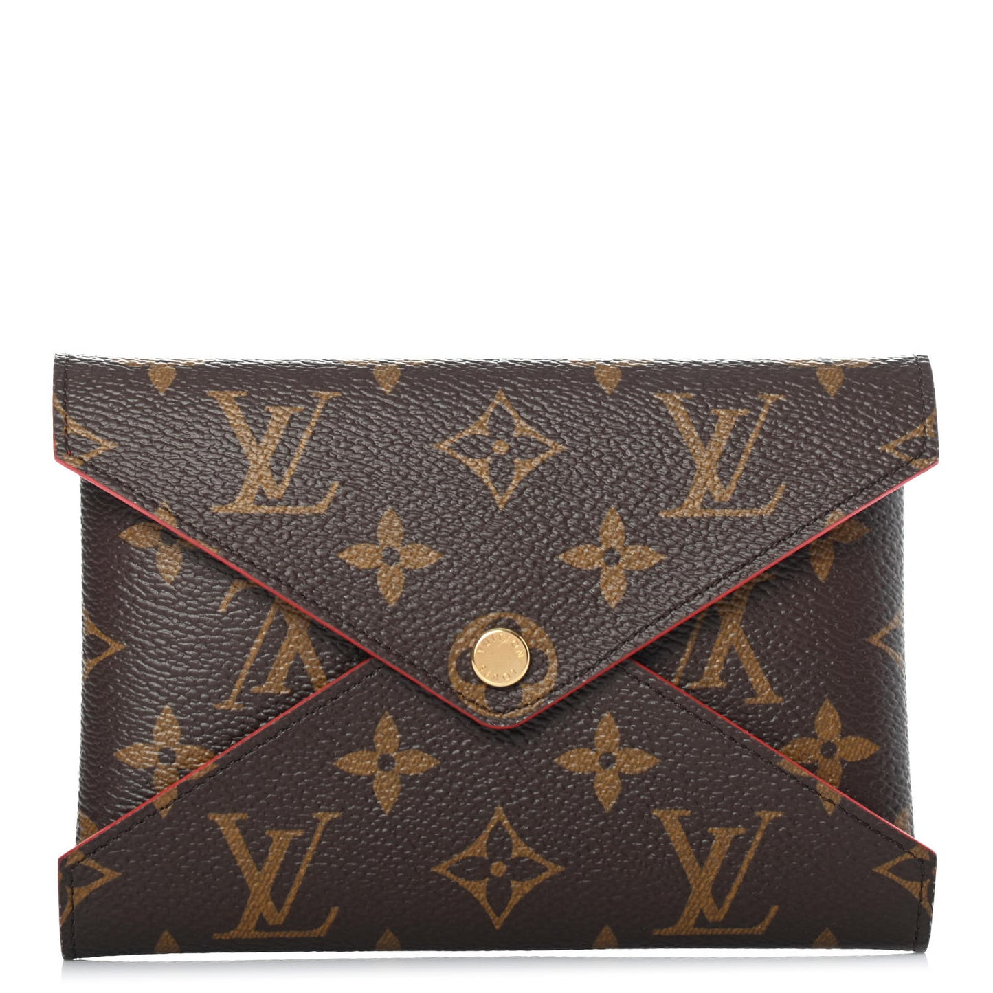 Monogram Medium Kirigami Pochette Insert Coquelicot