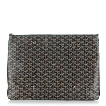 Goyard Goyardine Senat Pochette GM Black 1 of 9