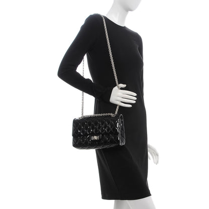 Chanel Glazed Calfskin Quilted 2.55 Reissue 225 Flap Black 2 of 8