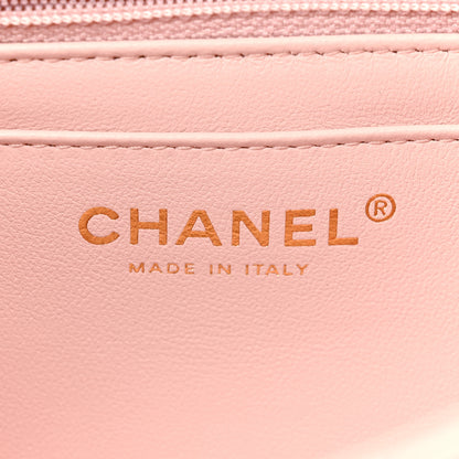 Chanel Lambskin Quilted Mini Rectangular Flap Light Pink 6 of 11