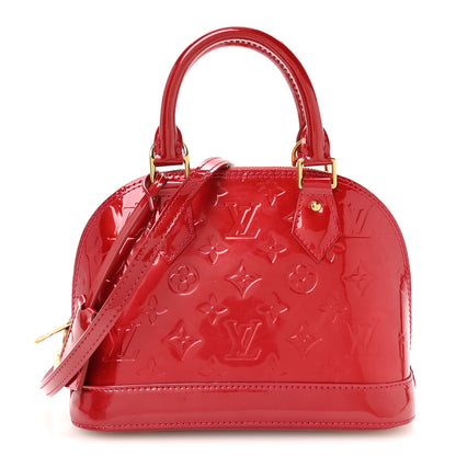 Louis Vuitton Vernis Alma BB Rose Indien 1 of 10