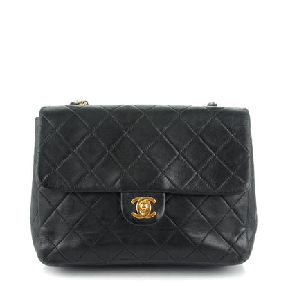 Chanel Lambskin Quilted Mini Square Flap Black 1 of 10