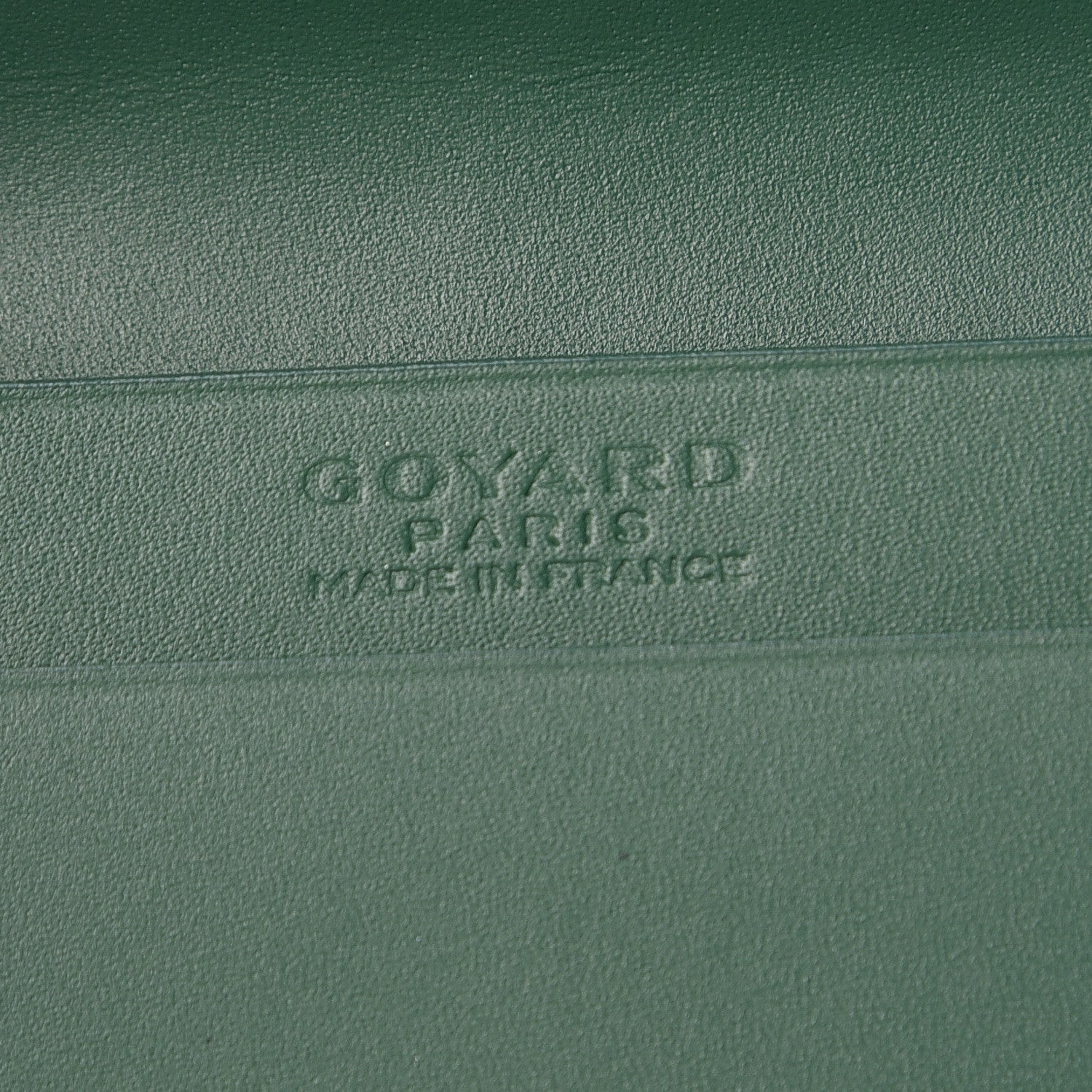 Goyard Goyardine Business Card Holder Green 6 of 8