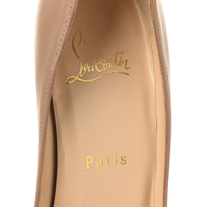 Christian Louboutin Nappa Apostrophy 100 Pumps 37 Nude 8 of 9