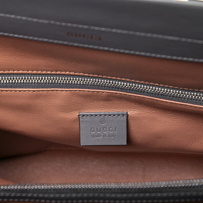Gucci Smooth Calfskin Medium Zumi Top Handle Bag Dusty Grey 6 of 9