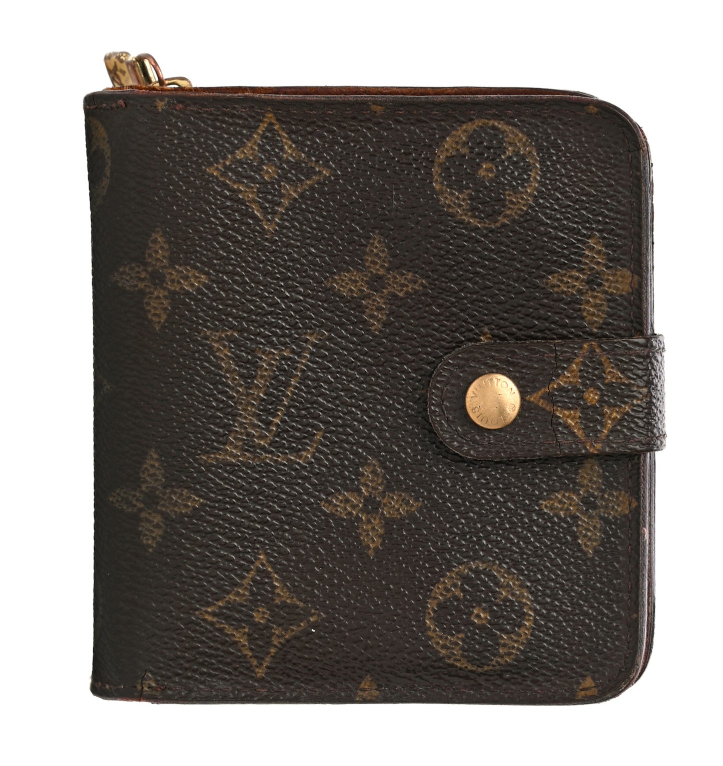 Monogram Compact Zippe Zipped Wallet