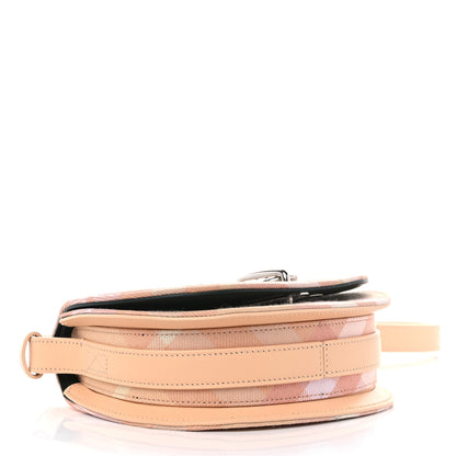 Burberry Jacquard Check Mini Rocking Horse Crossbody Peach 4 of 10