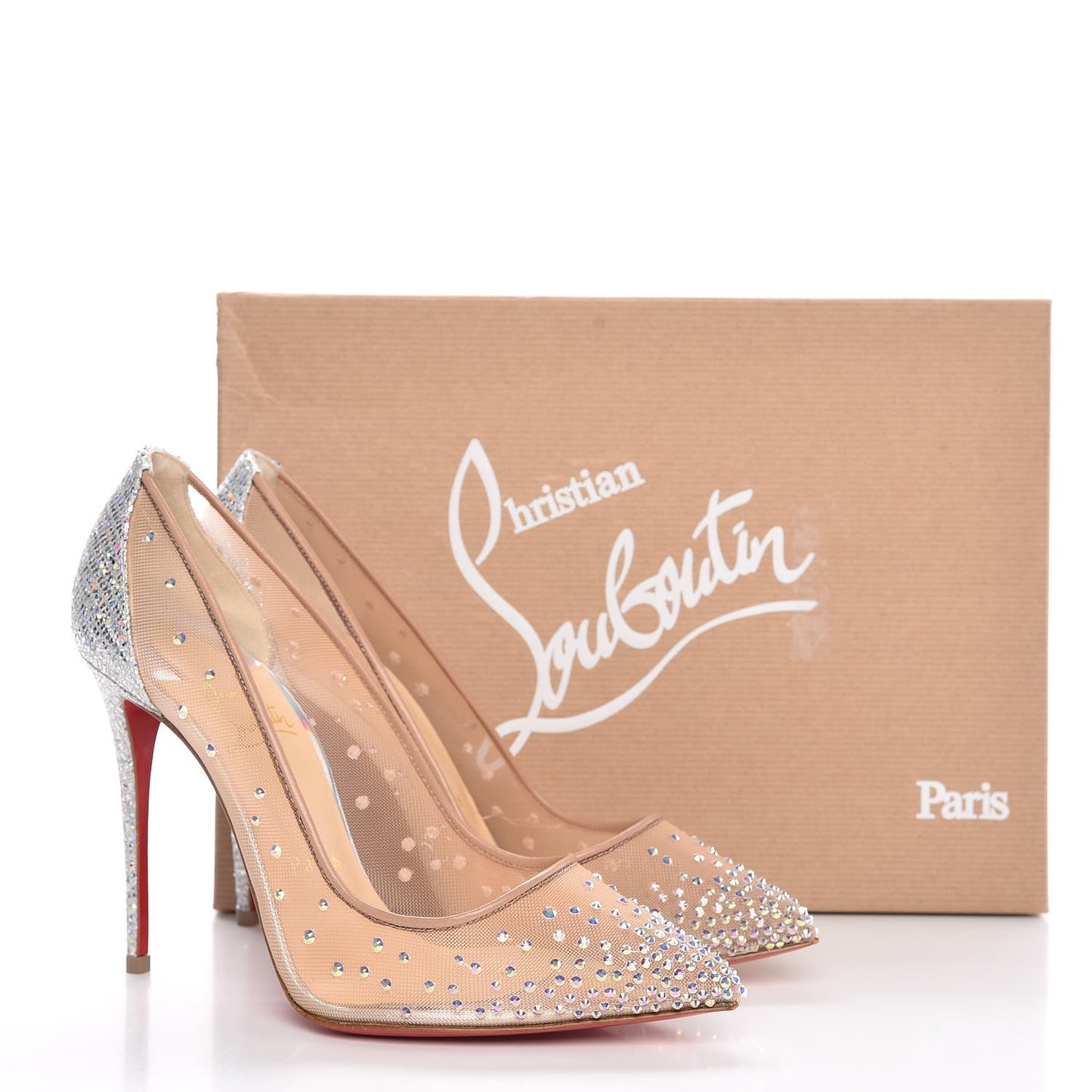 Crystal Strass Follies 100 Pumps 37 Crystal