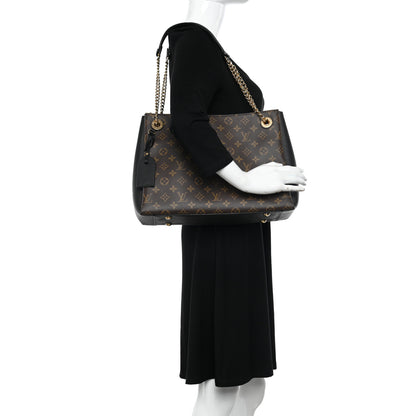 Louis Vuitton Monogram Surene MM Black 2 of 10