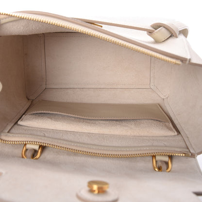 Celine Grained Calfskin Micro Belt Bag Linen 5 of 7