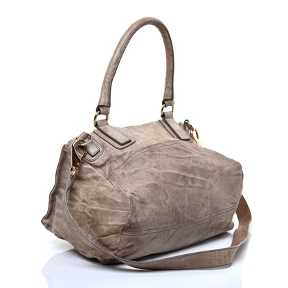 Givenchy Tumbled Sheepskin Small Pandora Charcoal 3 of 10