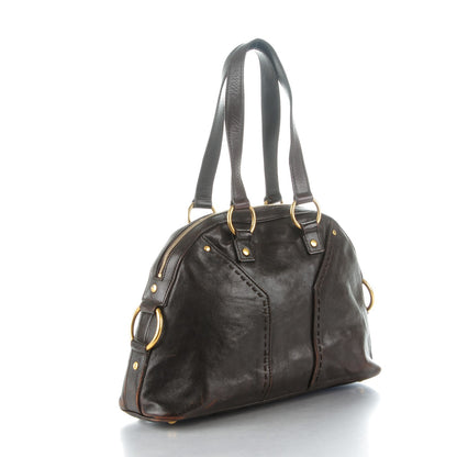 Saint Laurent Calfskin Medium Muse Brown 3 of 11