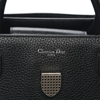 Christian Dior Grained Calfskin Medium Diorever Flap Black 6 of 9