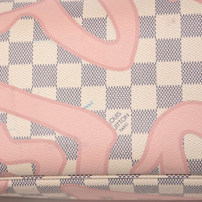 Louis Vuitton Damier Azur Tahitienne Neverfull MM 16 of 19