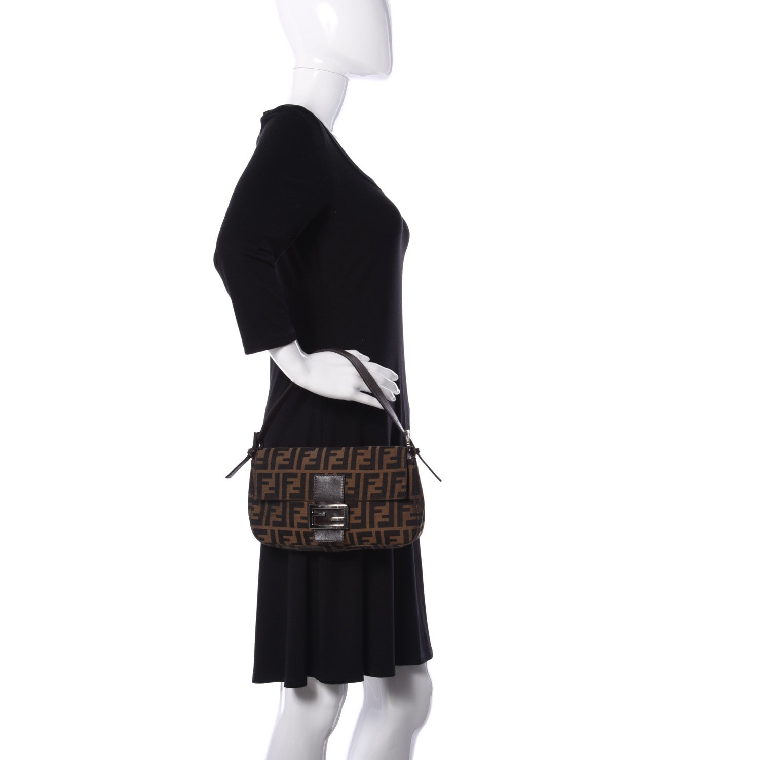 Fendi Zucca Baguette Tobacco 2 of 8