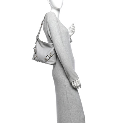 Givenchy Calfskin Small Voyou Bag Light Grey 2 of 11