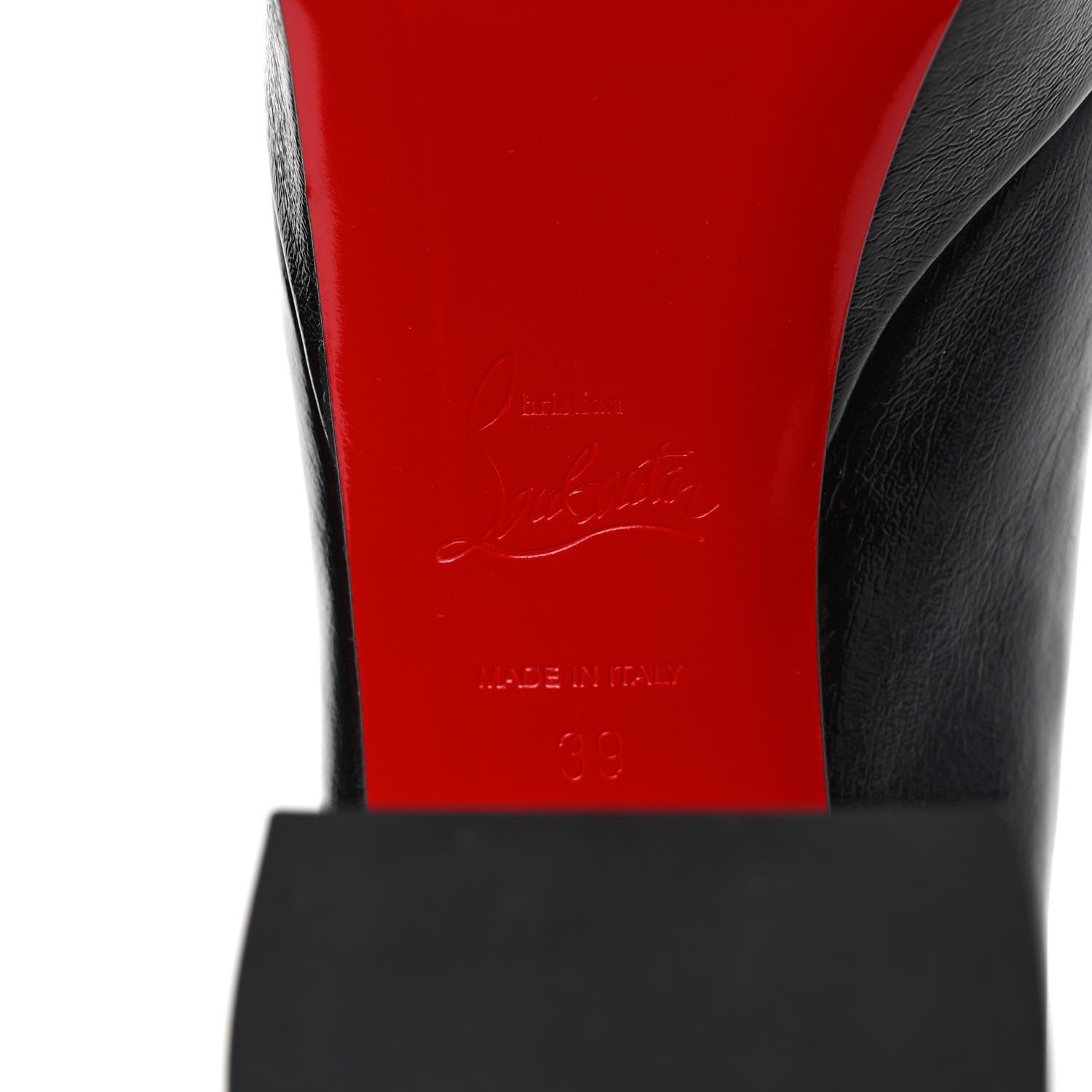 Christian Louboutin Patent Movida Jane 130 Platform Pumps 39 Black 6 of 8