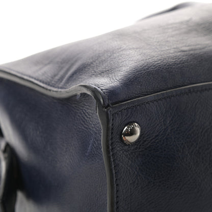 Prada Glace Calfskin Shopping Tote Baltico 11 of 18