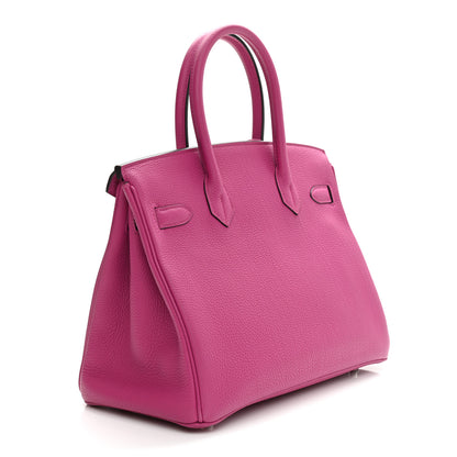 Hermes Togo Birkin 30 Rose Pourpre 3 of 11