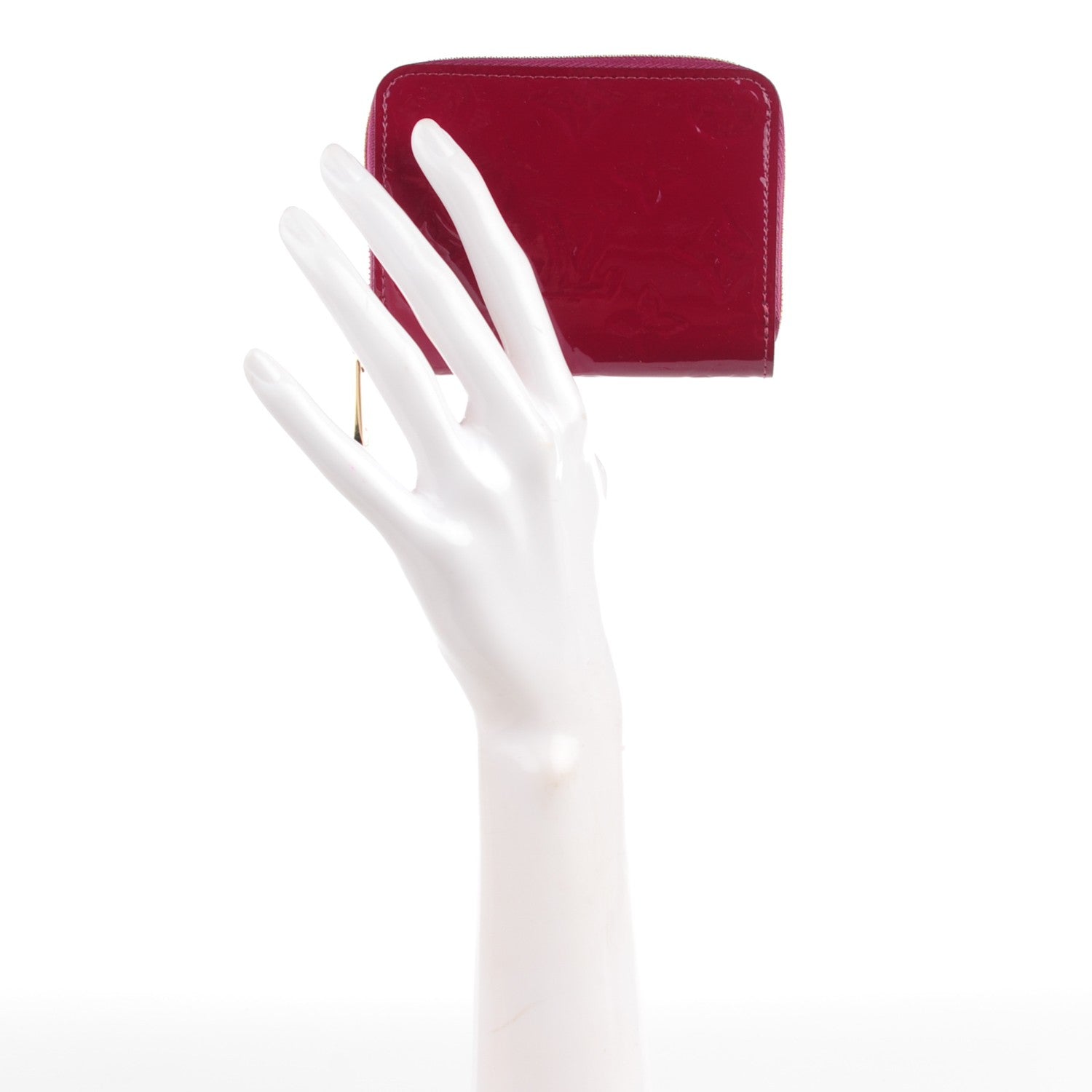 Louis Vuitton Vernis Zippy Coin Purse Magenta 2 of 7