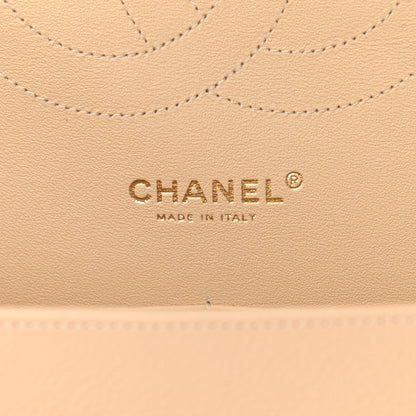 Chanel Caviar Quilted Jumbo Double Flap Beige Clair 6 of 12