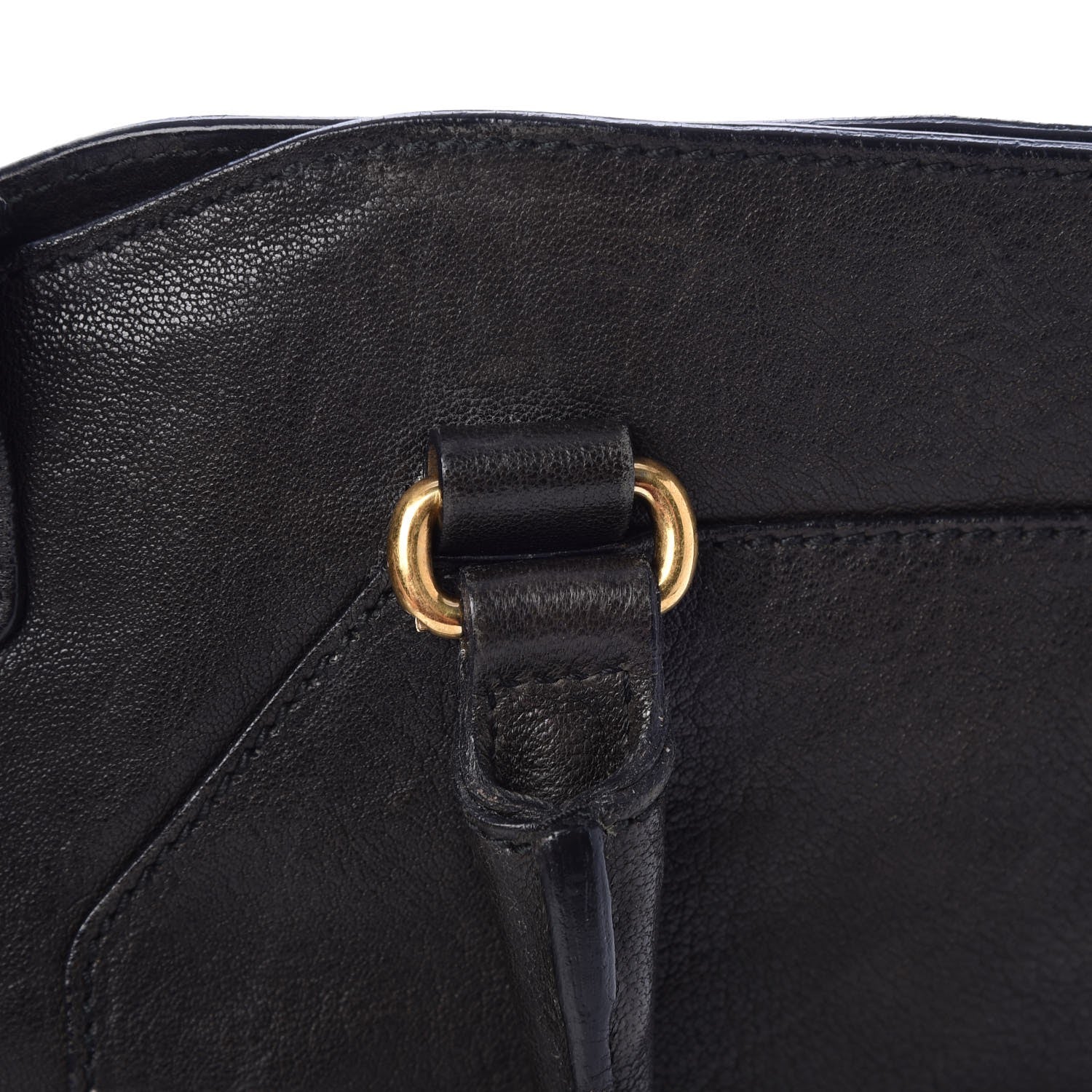 Saint Laurent Sheepskin Large Cabas ChYc Black 6 of 19
