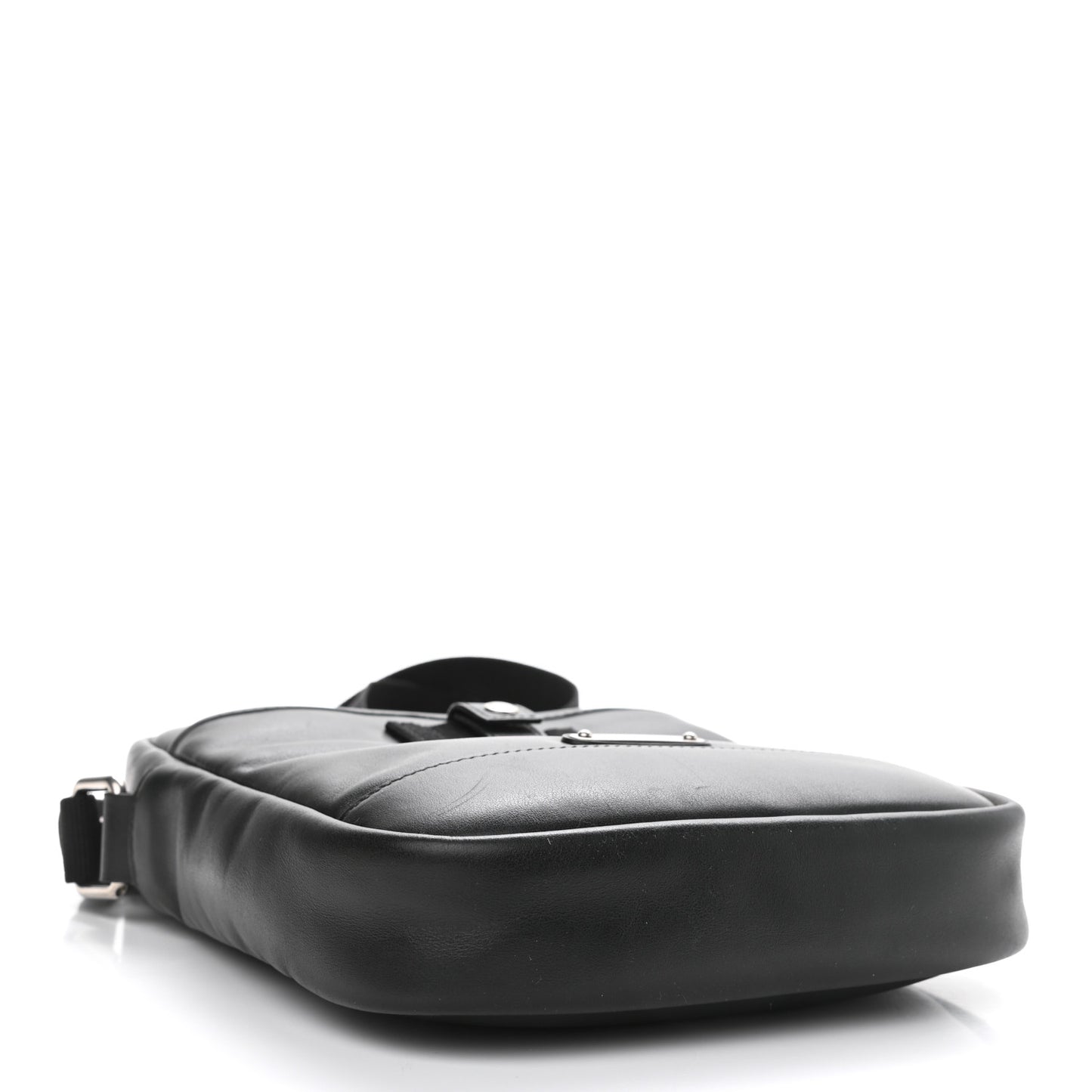 Calfskin Rivington Race Pouch Black