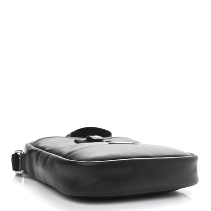 Saint Laurent Calfskin Rivington Race Pouch Black 3 of 10