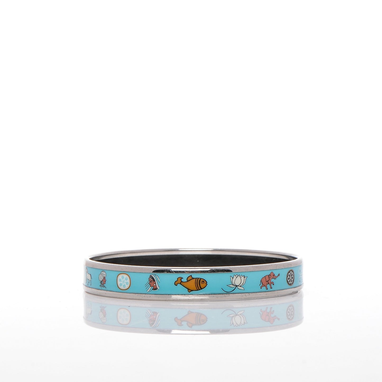 Enamel Printed Narrow Bracelet 70