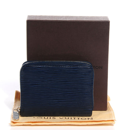 Louis Vuitton Epi Zippy Coin Purse Indigo 5 of 8